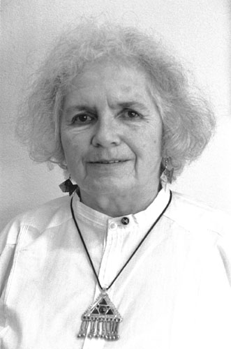 photographic portrait of Grace Paley, writer